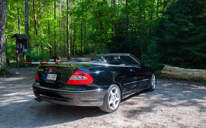 Mercedes-Benz CLK cena 59900 przebieg: 151000, rok produkcji 2007 z Warszawa małe 172